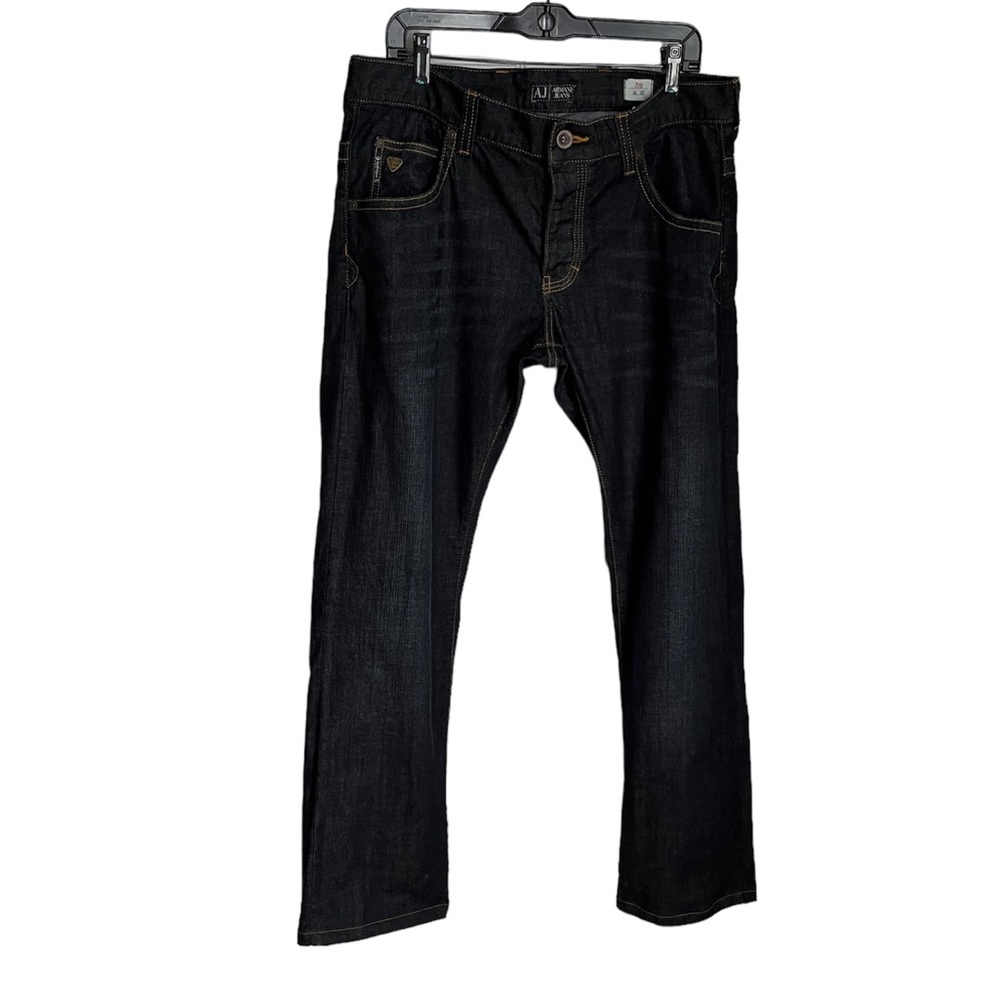 ARMANI JEANS J08 SLIM FIT BLUE DENIM JEANS